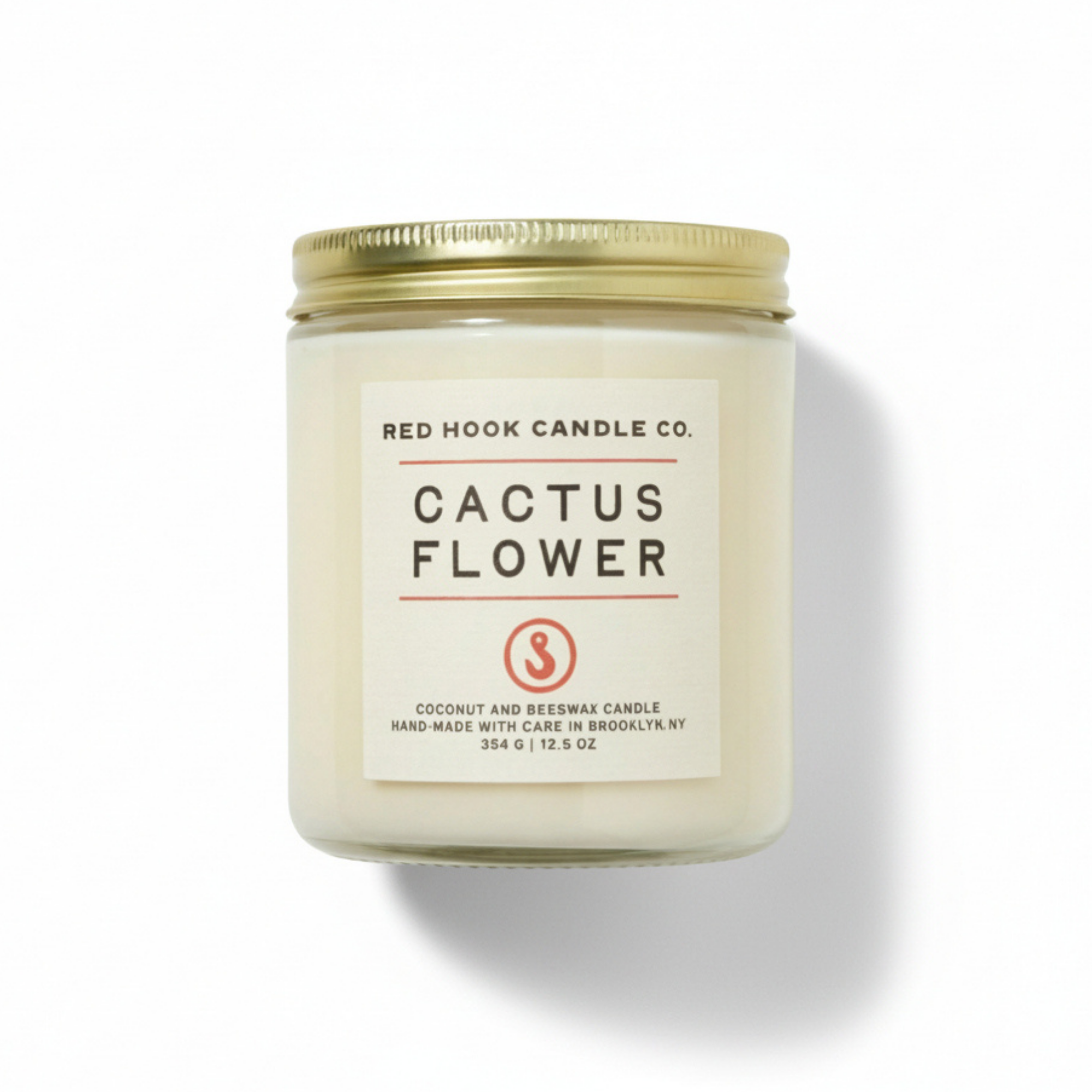 Large Cactus Flower Candle | Sunny Aloe, Agave & Patchouli | Hand-Poured in Brooklyn