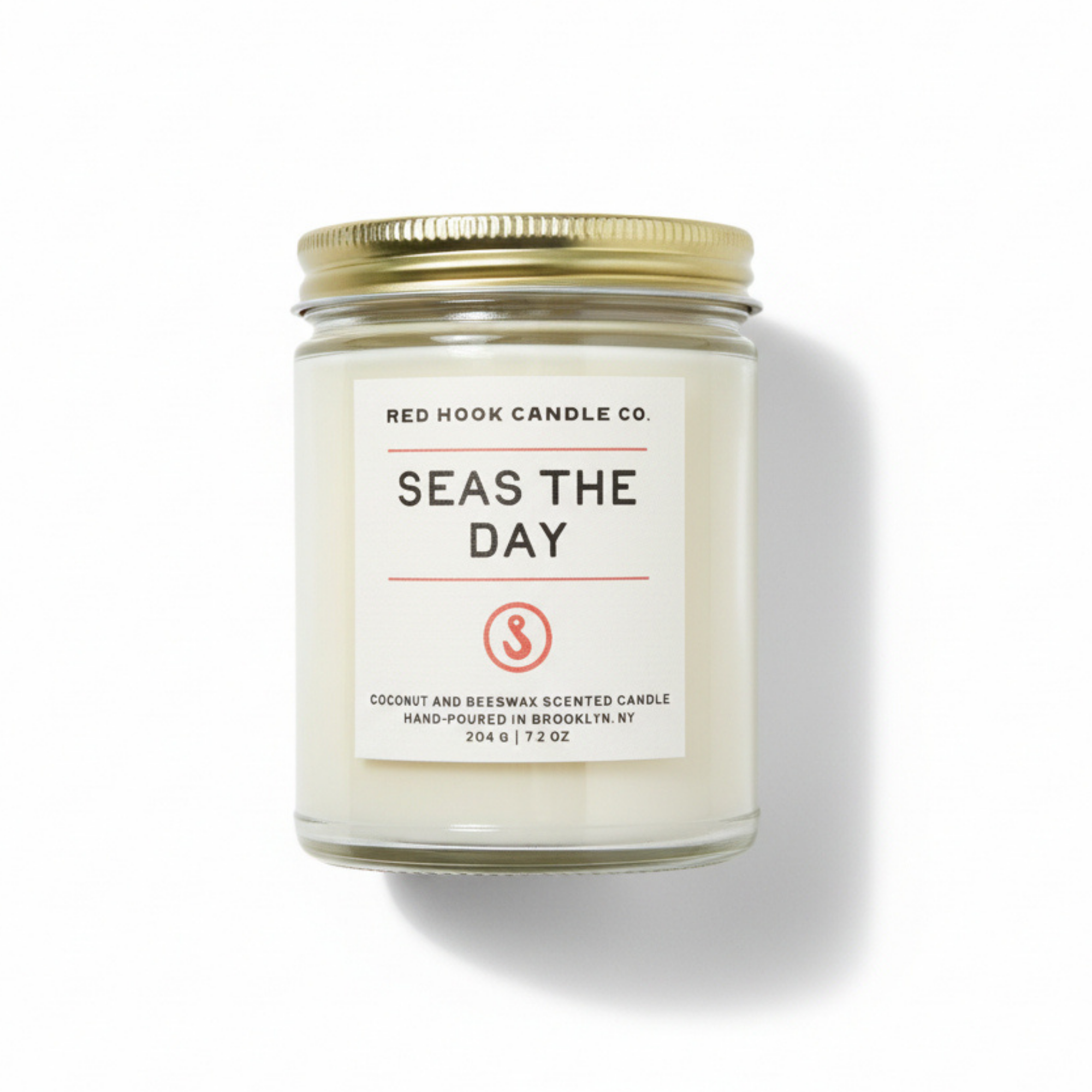 Seas the Day Candle | Salty Lily of the Valley, Jasmine & Wood | Hand-Poured in Brooklyn
