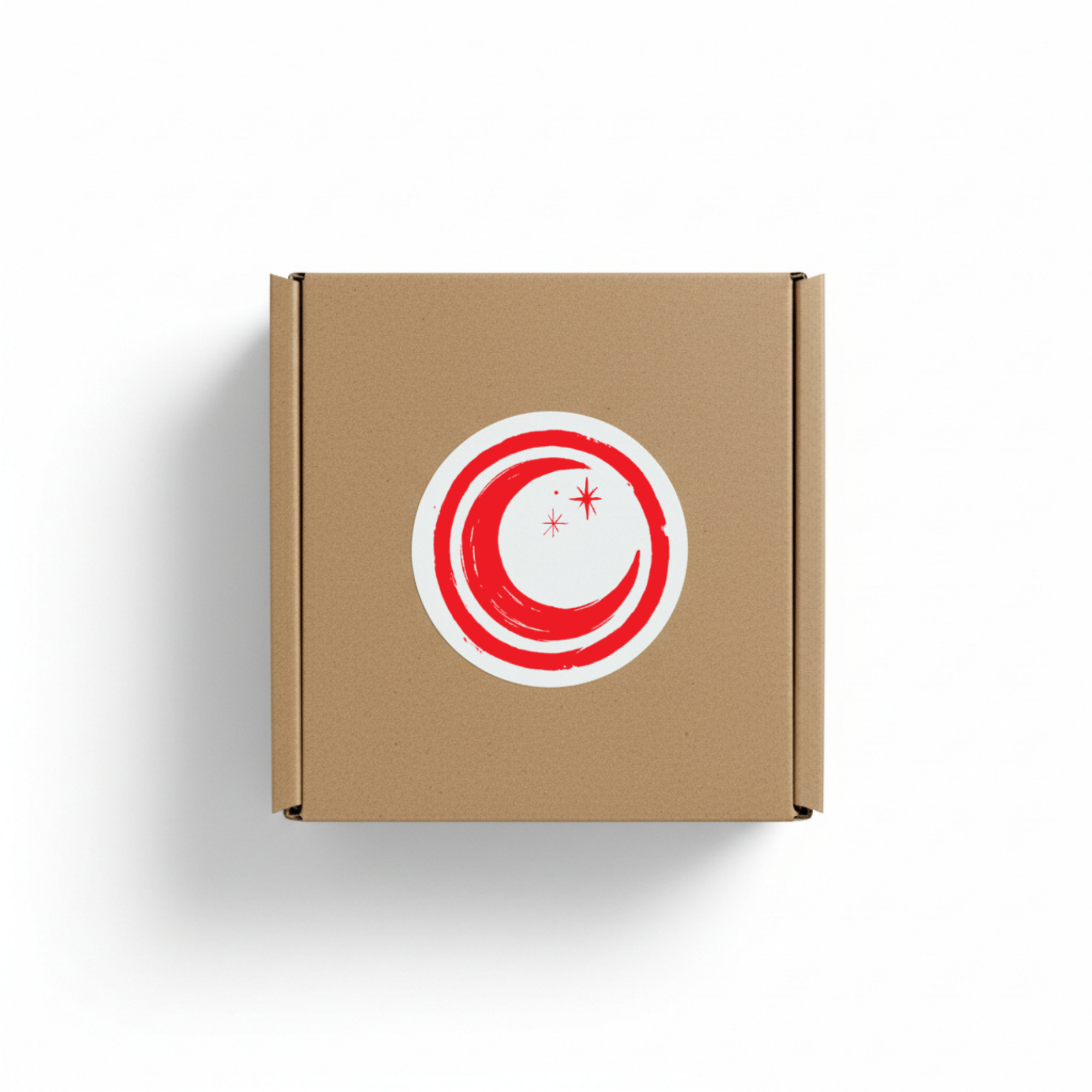 Mystic Moon Scented Candle | Leather, Saffron & Rose | Coconut Wax Blend