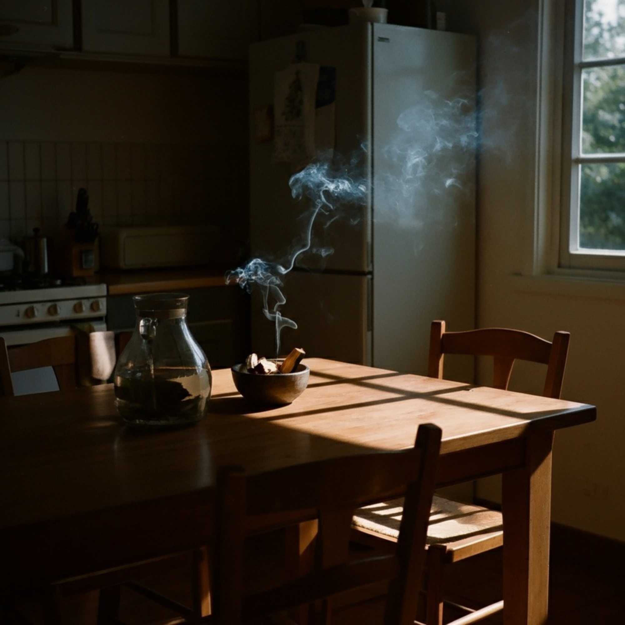 Crystal Visions Scented Candle | Palo Santo & Sandalwood | Coconut Wax Blend