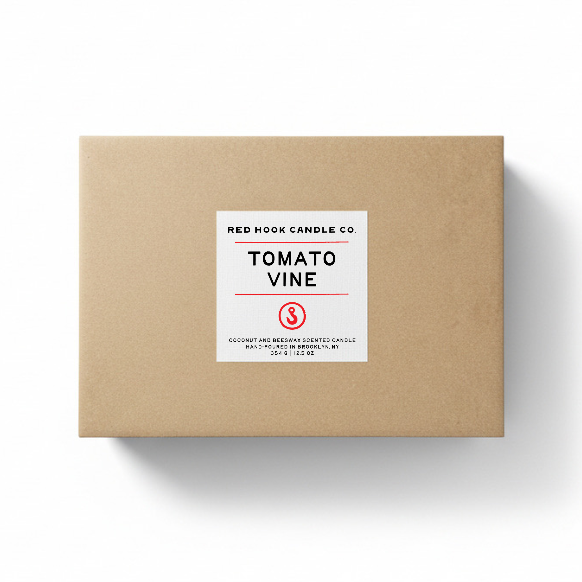 Large Tomato Vine Candle | Leafy Tomato, Basil & Moss | Hand-Poured in Brooklyn